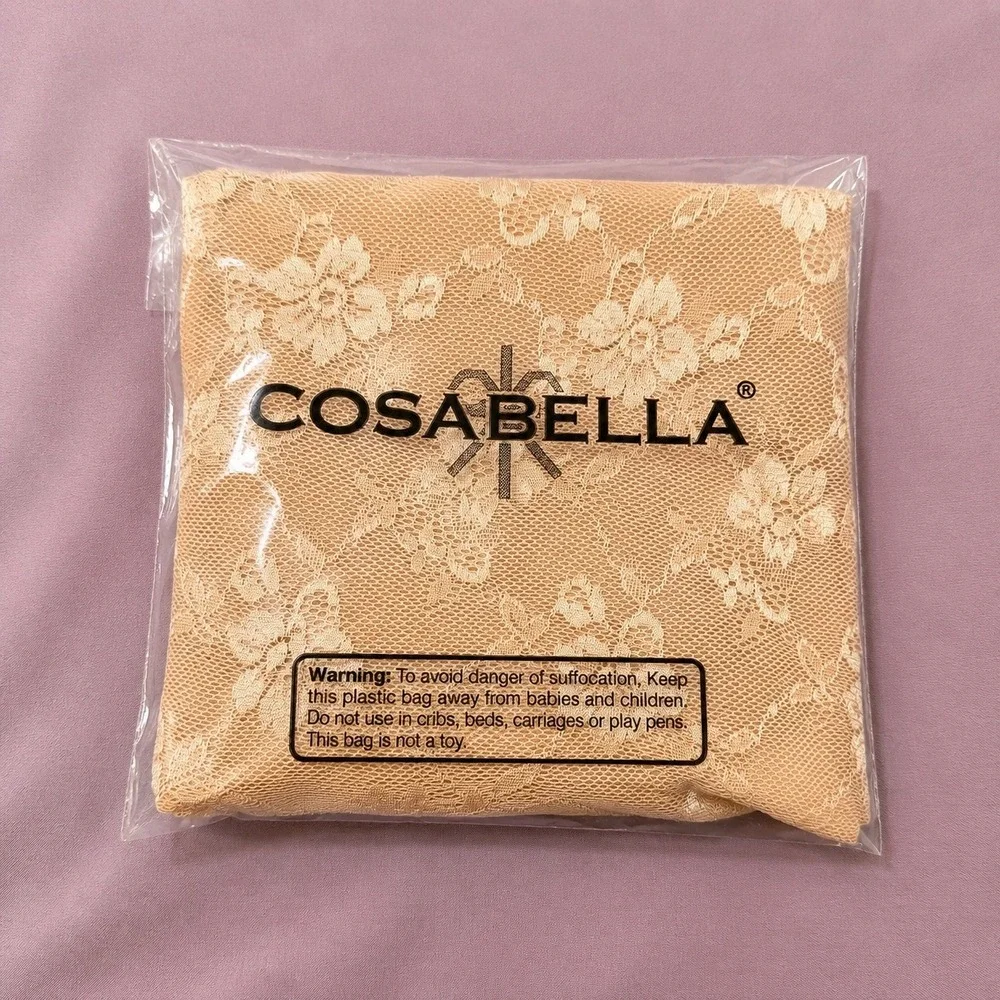 COSABELLA Glam Sexy Contour Lace Shaper‎ Nude / Size Small - NWT